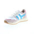 Фото #4 товара Gola Chicago CLB340 Womens White Suede Lace Up Lifestyle Sneakers Shoes 6