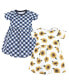 ფოტო #1 პროდუქტის Baby Girls Cotton Dresses, Sunflower