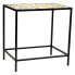 Flower Pot Stand Alexandra House Living Black Iron Tile 37 x 51 x 50 cm 2 Pieces