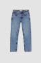 Фото #7 товара Wiser Wash Straight Fit Normal Kalıp Normal Bel Boru Paça Jean Pantolon B2574ax23au