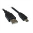 Фото #1 товара Sharkoon 4044951015559 - 0.5 m - USB A - Mini-USB B - USB 2.0 - Male/Male - Black