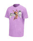 Фото #3 товара Men's Purple Led Zeppelin Icarus Washed Graphic T-shirt