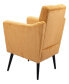 Фото #5 товара 32" Wood, Polyester Bastille Boho Chic Accent Chair