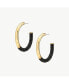 ფოტო #1 პროდუქტის Karamu Horn Hoop Earrings