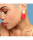 Women's Contrast Drop Earrings