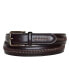 Фото #1 товара Men's Leather Belt with Lacing