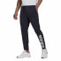 Adult's Tracksuit Bottoms Adidas Essentials Single Jersey Tapered Blue Men