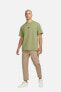 Sportswear Premium Essentials Short-Sleeve Erkek Yeşil Pamuklu T-shirt- rahat kalıp