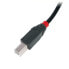 Фото #2 товара Lindy USB 2.0 Cable Typ A/B 3m BK