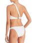 Suboo 262231 Women Haven Slim Bikini Bottom Swimwear White Size 6