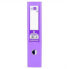 LIDERPAPEL Lever arch file PVC lined document folio with rado spine 75 mm lilac metal compressor