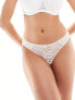 Фото #1 товара Ivory Rose Bridal Milan lace thong in white