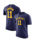 Men's Klay Thompson Navy Golden State Warriors 2022/23 Statement Edition Name and Number T-shirt