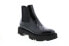 Фото #2 товара Aquatalia Haylie Patent 34L3694-BLK Womens Black Leather Slip On Chelsea Boots 6
