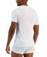 Фото #2 товара Men's 4-Pk. Slim-Fit Solid Cotton Undershirts, Created for Macy's