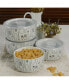 Фото #8 товара Porcelain Cutlery Storage Jars with Lids, Set of 4