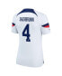 Women's Becky Sauerbrunn White USWNT 2022/23 Home Breathe Stadium Replica Player Jersey