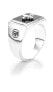 Luxury silver ring Square Scout Lowneck RR-RG032-S