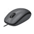 Фото #1 товара Logitech Mouse M100 - Ambidextrous - Optical - USB Type-A - 1000 DPI - Black