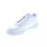 Фото #8 товара Reebok Club C 85 X U Mens White Leather Lace Up Lifestyle Sneakers Shoes