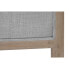 Headboard DKD Home Decor Grey Rubber wood 160 x 10 x 120 cm