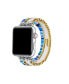 ფოტო #1 პროდუქტის Women's Summer Blue Beaded Band for Apple Watch 38mm, 40mm, 41mm, 42mm, 44mm, 45mm, 49mm