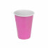 Set of reusable glasses Algon Pink 24 Units 250 ml (25 Pieces)