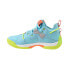 Adidas Harden Vol.6 Men's Basketball Shoes Pulse Aqua-Orange-Yellow GV7803