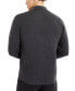 Фото #2 товара Men's Slim-Fit Zip-Placket Long Sleeve Polo Sweater