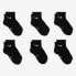 NIKE KIDS RN0018 Quarter short socks 6 pairs