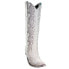 Corral Boots A3789 Python Snip Toe Cowboy Womens Grey, White Casual Boots A3789