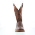 Фото #3 товара Double H Bregman Pick-Pocket Roper 12" Mens Brown Cowboy Western Boots