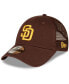 Фото #2 товара Men's Brown San Diego Padres Trucker 9Forty Snapback Hat