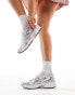 Фото #2 товара Asics Gel-1130 trainers in white silver and lilac