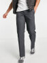 Фото #1 товара Dickies 873 work trousers in grey slim straight fit - GREY