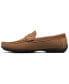 ფოტო #5 პროდუქტის Men's Corby Moccasin Toe Saddle Slip-on Loafer