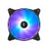 Chieftec NF-1225RGB - Fan - 12 cm - 1600 RPM - 28 dB - 68 cfm - Black