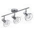 Фото #2 товара Activejet GIZEL triple ceiling wall light strip chrome E14 wall lamp for living room - Surfaced - 3 bulb(s) - E14 - IP20 - Silver