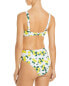 PQ Swim 285496 Womens Basic Ruched Full Bikini Bottom, Size Medium