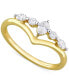 ფოტო #1 პროდუქტის Oval Diamond Engagement Ring (1/3 ct. t.w.) in 14k Gold