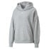 Puma Classics Oversized Pullover Hoodie Womens Grey Casual Outerwear 53568404