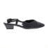 Фото #1 товара Gabor 8-5633-67 Womens Black Leather Slip On Strap Flats Shoes 36