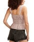 ფოტო #2 პროდუქტის Women's Drawstring Detail Cotton Sleeveless Top