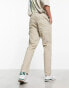 Фото #2 товара PacSun bowen cord carpenter trousers in stone