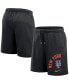 Фото #1 товара Men's Black New York Mets Arched Kicker Shorts