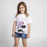 Child's Short Sleeve T-Shirt Minnie Mouse White