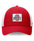 Men's Scarlet/White Ohio State Buckeyes Primetime Club Trucker Adjustable Hat