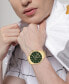 ფოტო #4 პროდუქტის Men's Jackson Gold-Tone Stainless Steel Bracelet Watch 45mm