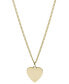 ფოტო #1 პროდუქტის Lane Heart Stainless Steel Necklace