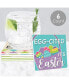 Hippity Hoppity - Funny Easter Bunny Party Decor - Drink Coasters - Set of 6